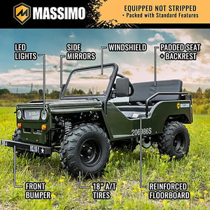Premium Off-Road Mini Adventure Jeep